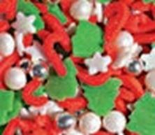 Picture of CHRISTMAS SUGAR ASSORTED SPRINKLES X 1 GRAM MINIMUM ORDER 50